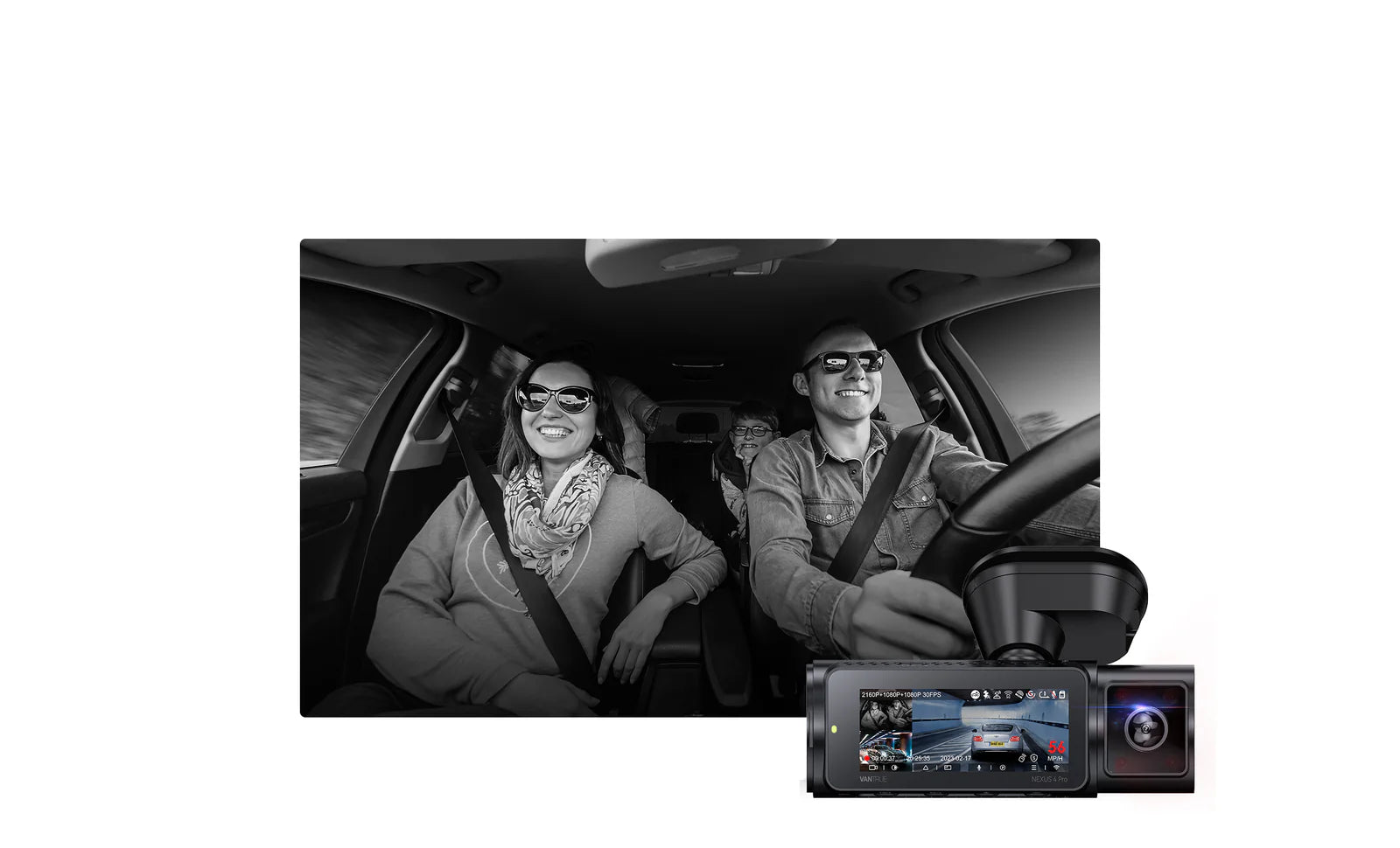 Cabin Cam with 4 IR LED Lights