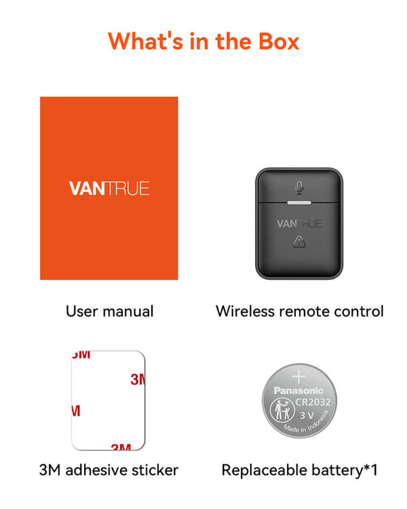 Bluetooth Remote Controller for N5 | N4 Pro | S1 Pro | E3 | E2 | E1 ...